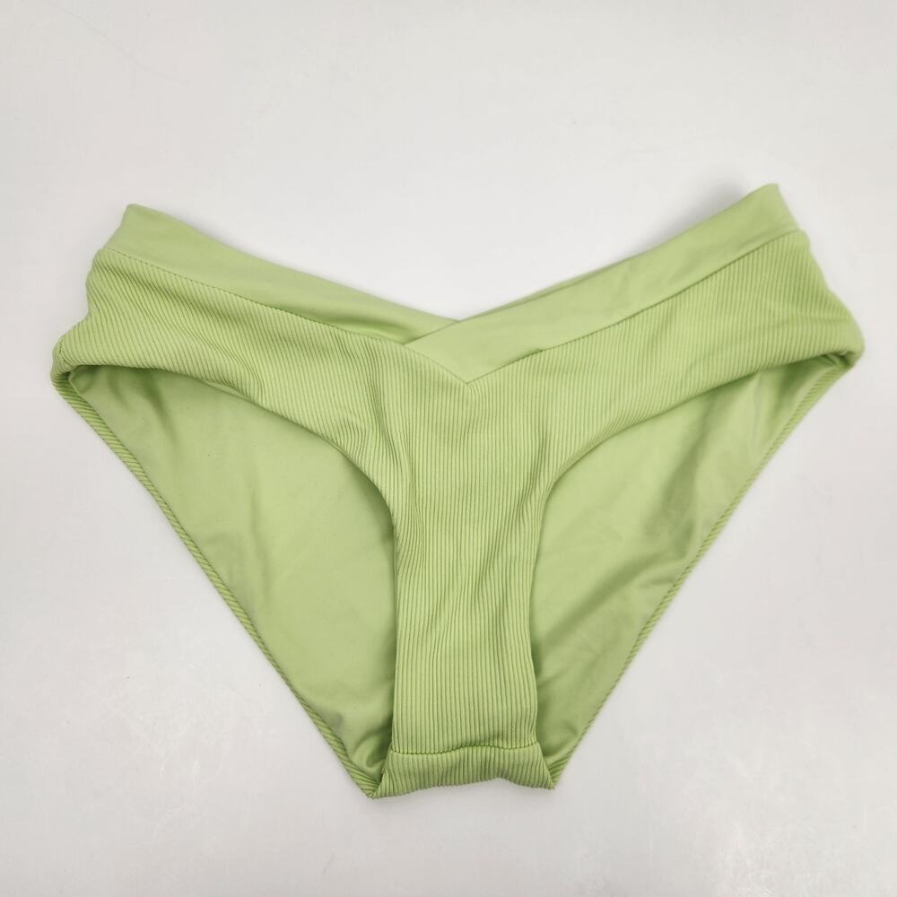 L*Space Pratt Bikini Bottom in Mojito Green Size Small